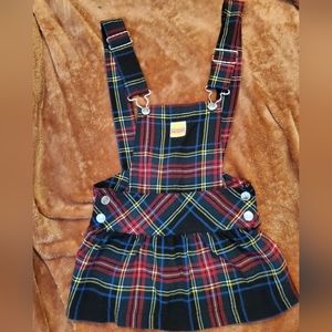 Harajuku mini overall dress